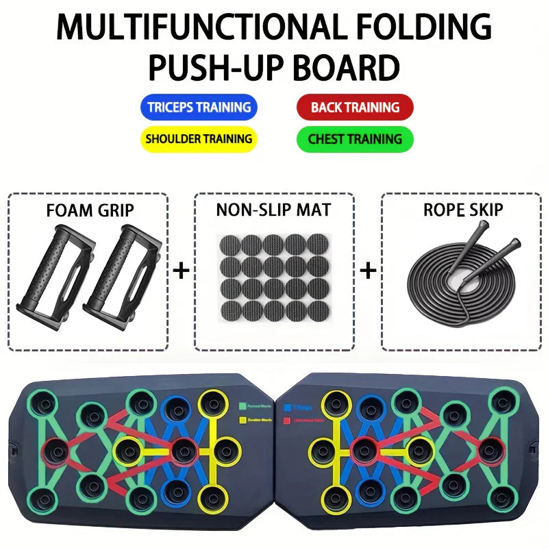 Push World 9-In-1 Push Up Board