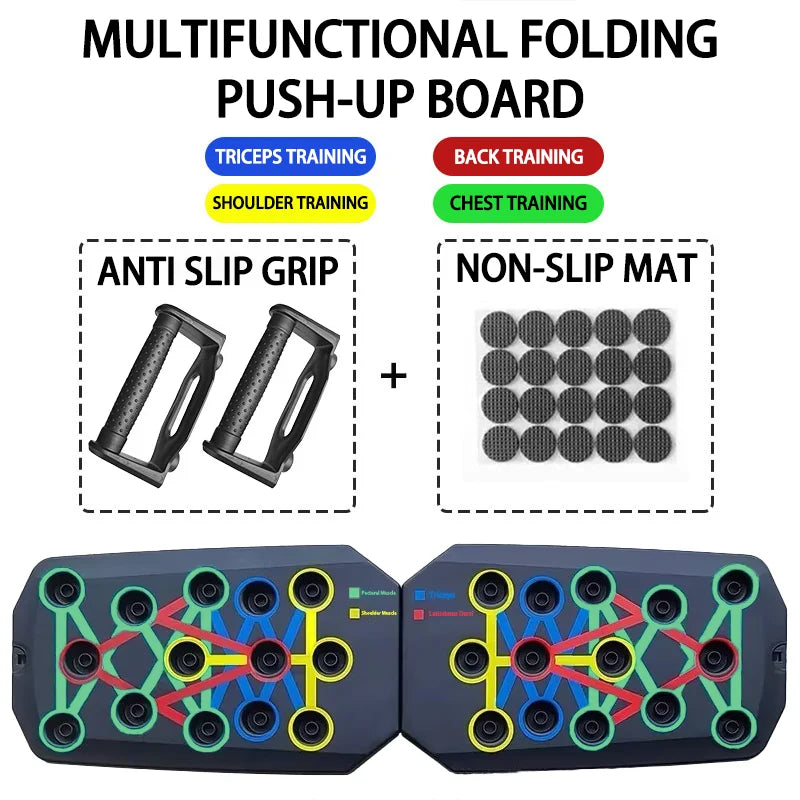 Push World 9-In-1 Push Up Board