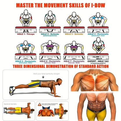 Push World 9-In-1 Push Up Board