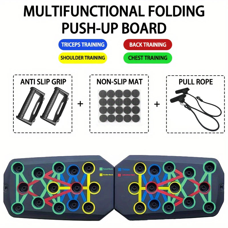 Push World 9-In-1 Push Up Board